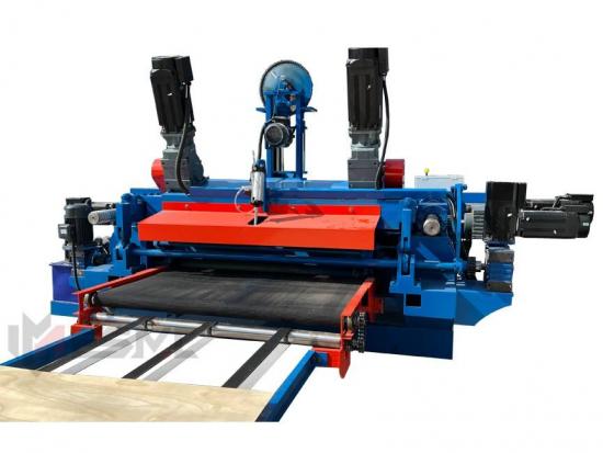 China wood-based panel face veneer peeling lathe, popular veneer making machine