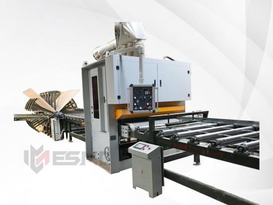 Auto plywood sanding production line