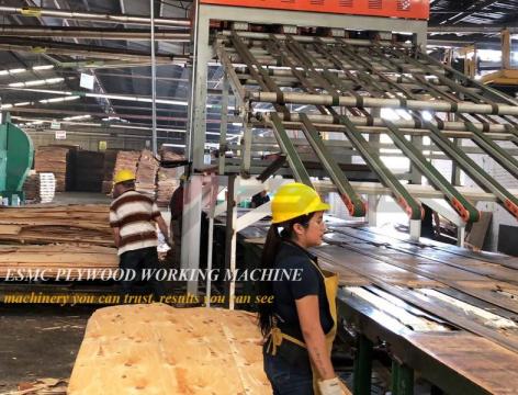 South American Pine Veneer Peeling Project for High-Quality Plywood Manufacturing