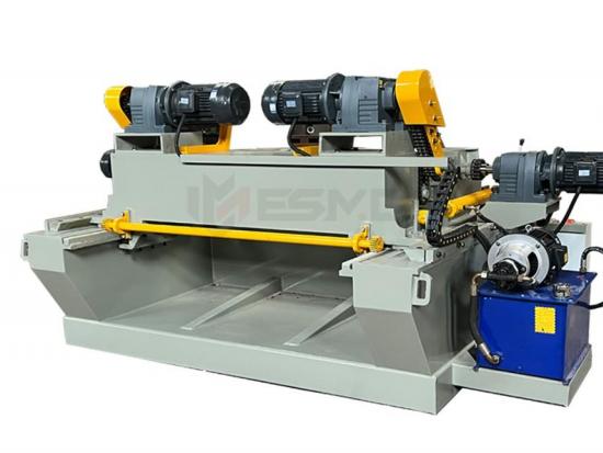 4 ft hydraulic log debarking machine, spindle less debarker